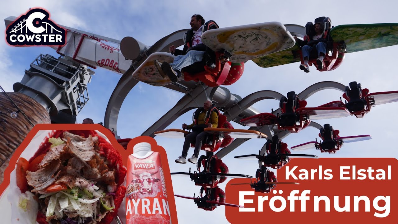 Eröffnung des Flying Döners in Elstal – Sky Fly trifft Erdbeerdöner!