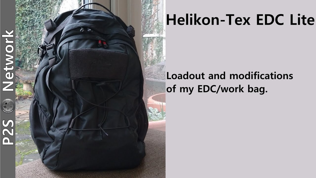 Helikon-Tex EDC Lite, снаряжение и модификации рабочей сумки UK Preppers EDC #prepping #ukpreppers