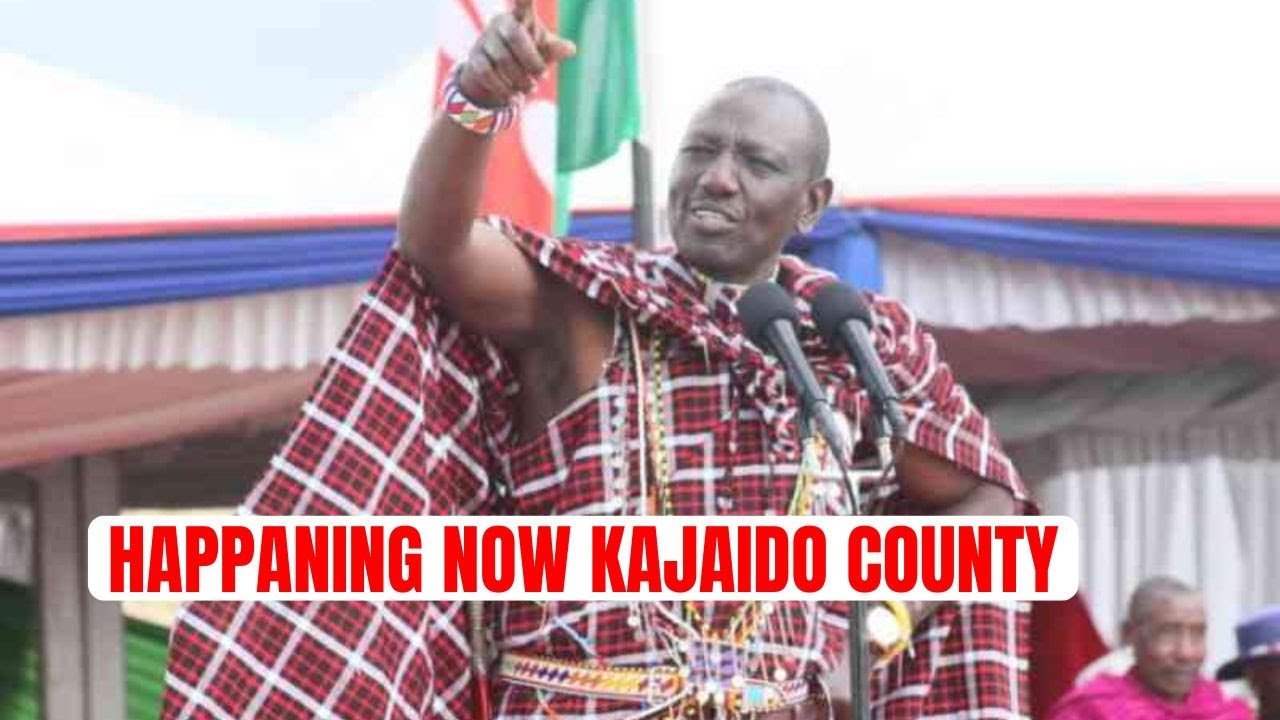 LIVE NOW:President Ruto Transfer of Amboseli National Park Management to Kajiado County Government