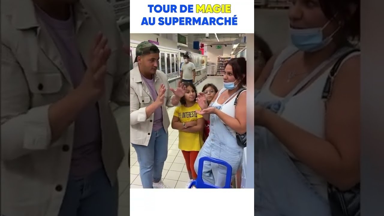 Magie en magasin avec  kader Bueno 🔥🔥🔥