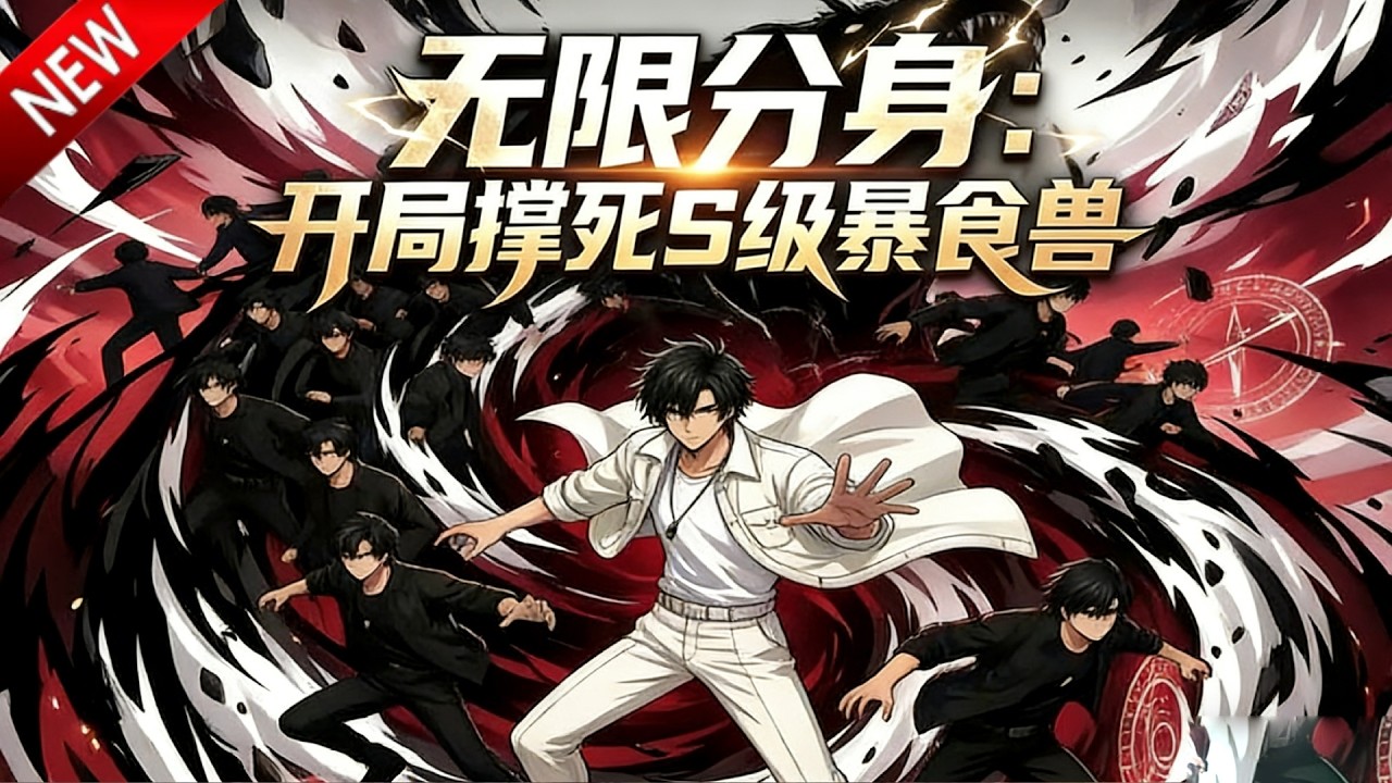 💥【新番上线】一觉醒来成武魂，竟被村民 “撑死”，秦泽爆笑成团宠闯异界！《无限分身：开局撑死S级暴食兽》全集 Multi SUB #热血 #漫剧 #动漫魔女