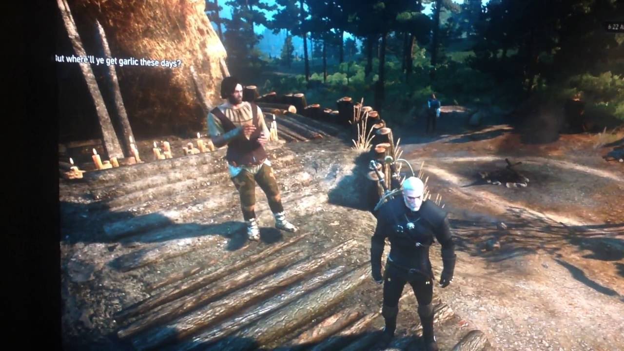 The Witcher 3: Wild Hunt - What seems to be a religious fisstech addict