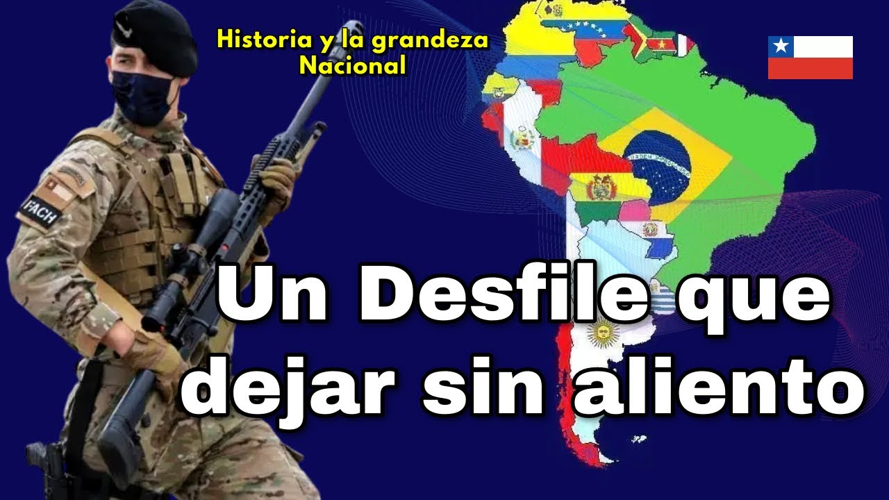CHILE desfila con ORGULLO en tierras EXTRANJERAS 🇨🇱🥹