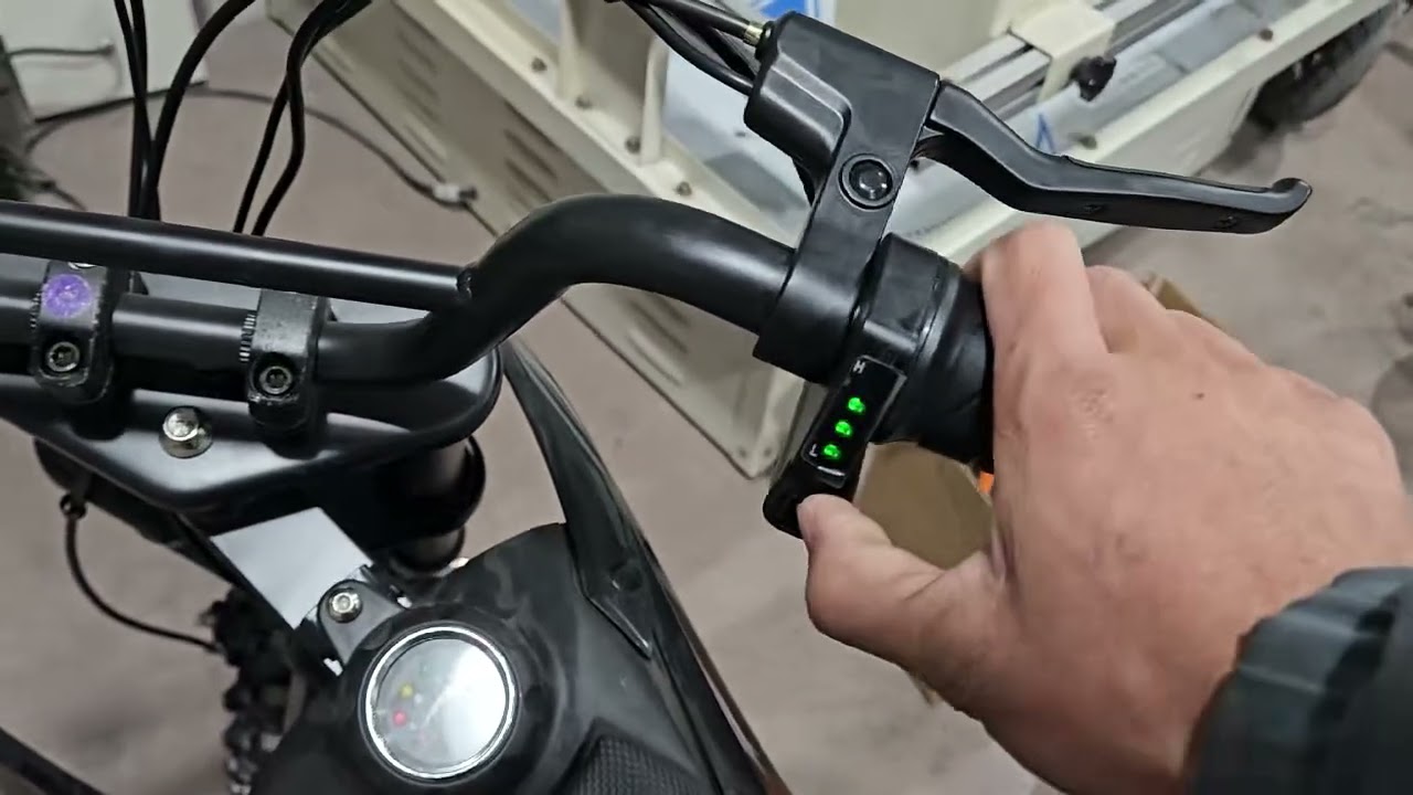 Xpro Electric Dirt bike how to restart