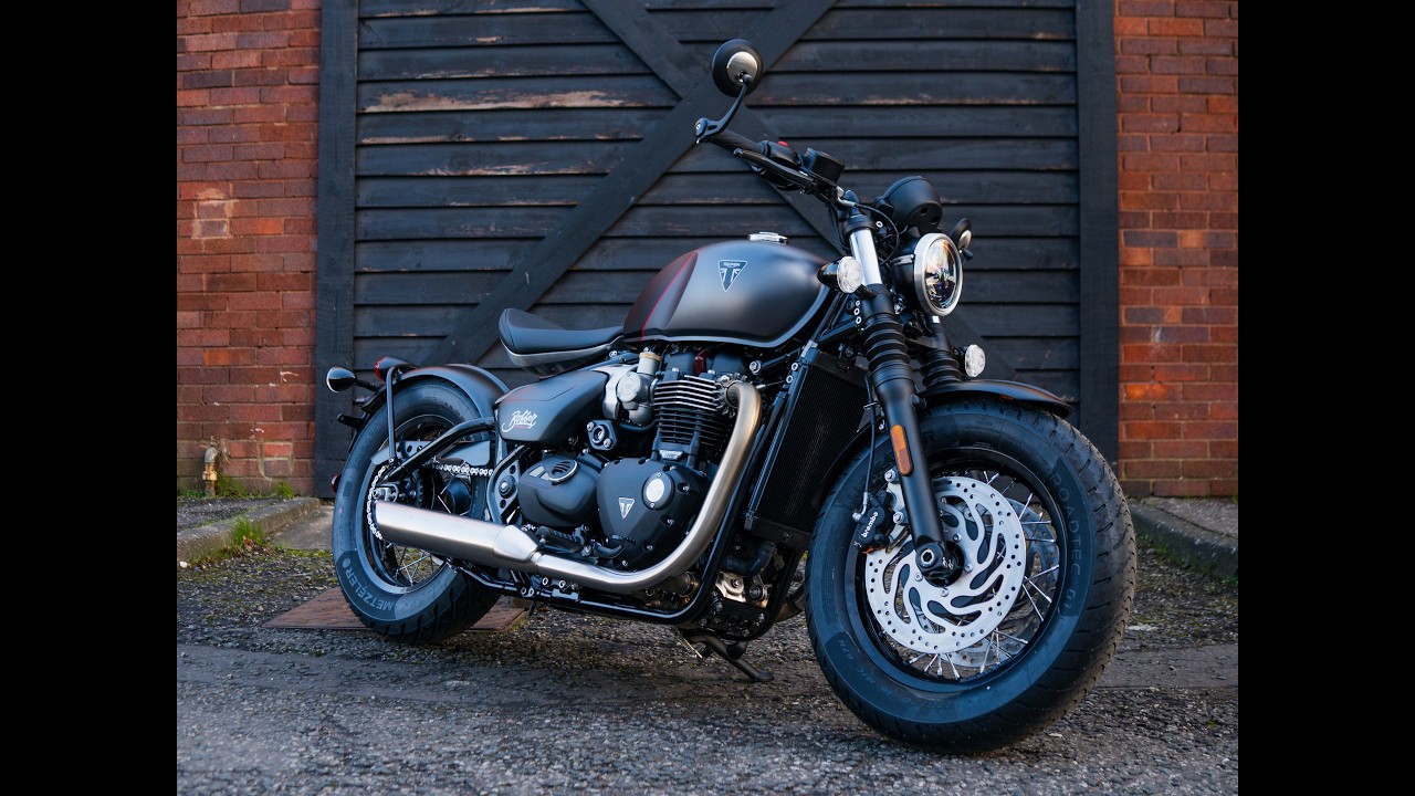 2026 Triumph Bonneville Bobber  @ West Coast Triumph, Glasgow, Scotland