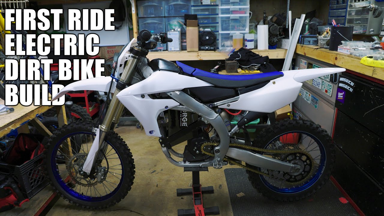 Finished the Yamaha Electric Dirt Bike Build and First Ride
