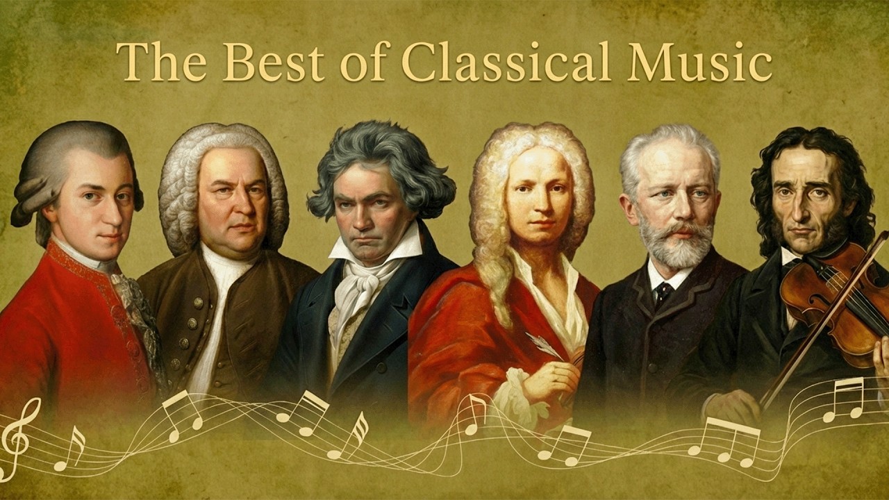 Лучшая классическая музыка, которую стоит послушать хотя бы раз в жизни 🎻 Моцарт, Вивальди, Бетхове