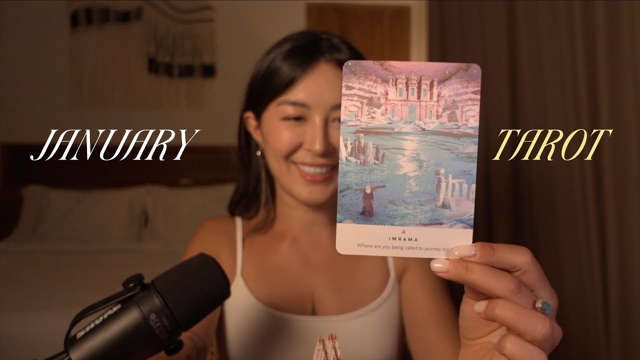asmr tarot 🔮 pick a card for january & capricorn season (TIMELESS energy predictions)