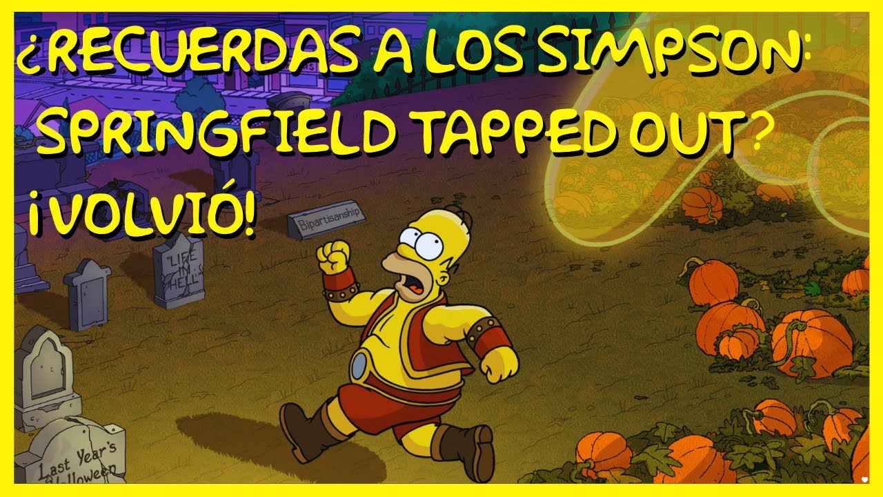 Probando Project Springfield: El Regreso de Los Simpson's Tapped Out