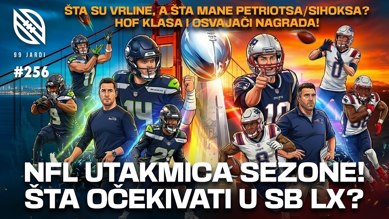 Super Bowl ili ništa. Pobedniku ide istorija - poraženom ostaje sledeća sezona! 99 jardi #255