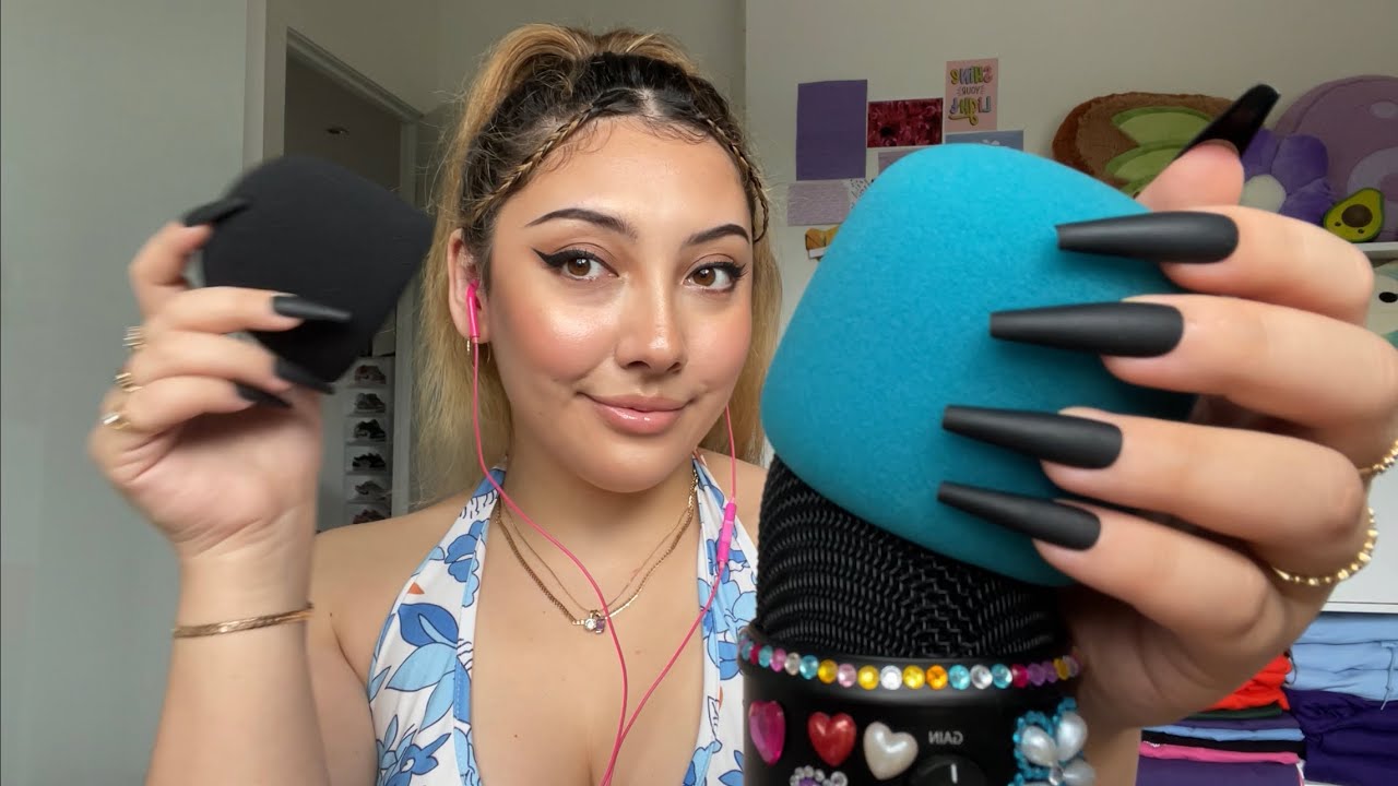 ASMR Mic triggers! 💗 ~mic pumping, swirling, tapping, scratching~ | Whispered