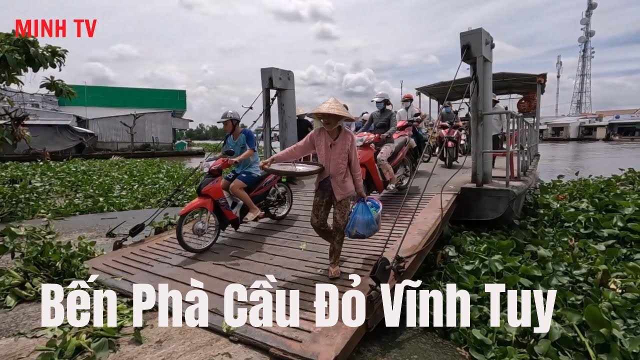 Bến Phà Cầu Đỏ Đến Thị Trấn Ngan Dừa Huyện Hồng Dân Tỉnh Bạc Liêu Trên Đường Tỉnh 978.