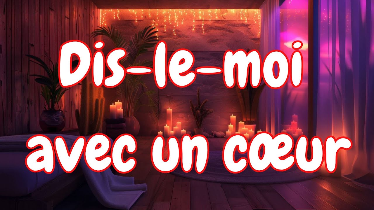 Dis le moi avec un cœur ❤️ Avec tout l'amour de ton Coeur Discret ❤️