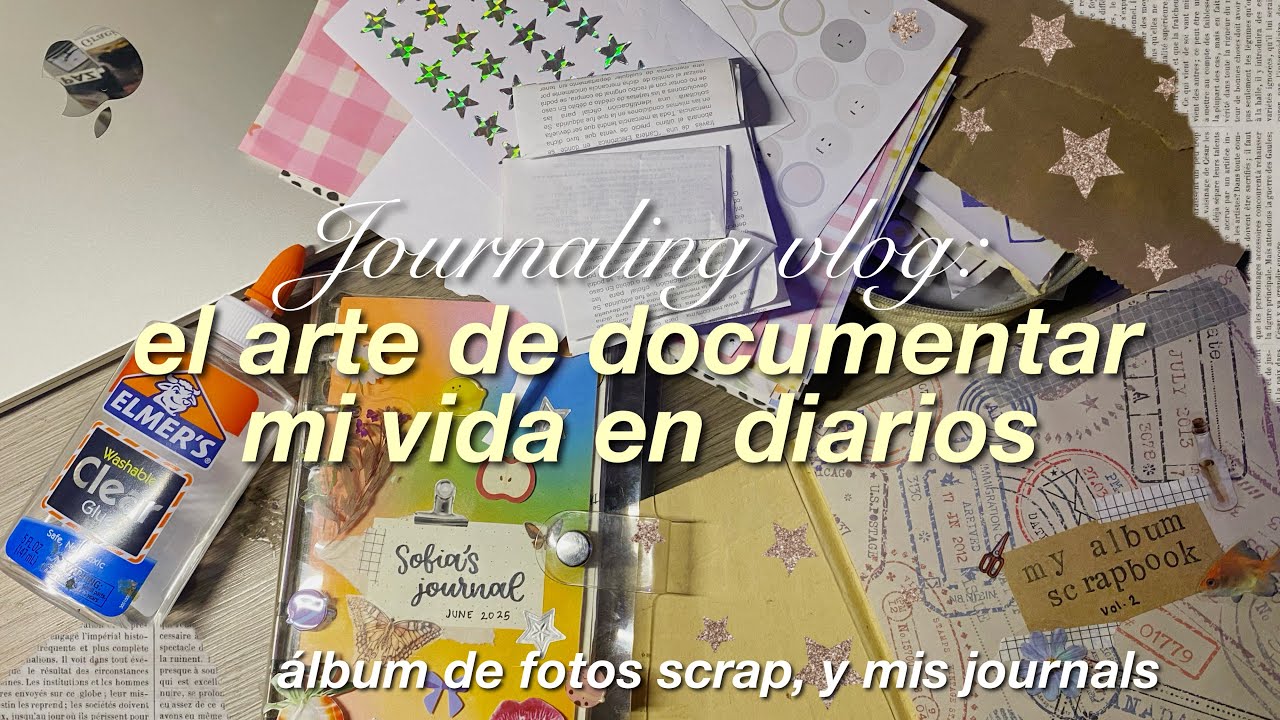📹 journaling vlog 09: el arte de documentar mi vida en diarios, album de fotos y journal 💌⭐️📖