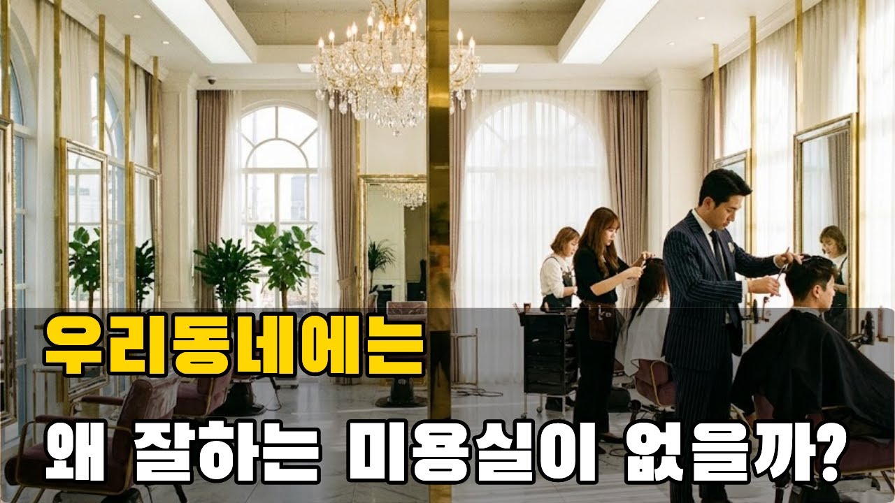 우리 동네엔 왜 마음에 드는 미용실이 없을까? (이유는 의외로 간단합니다)