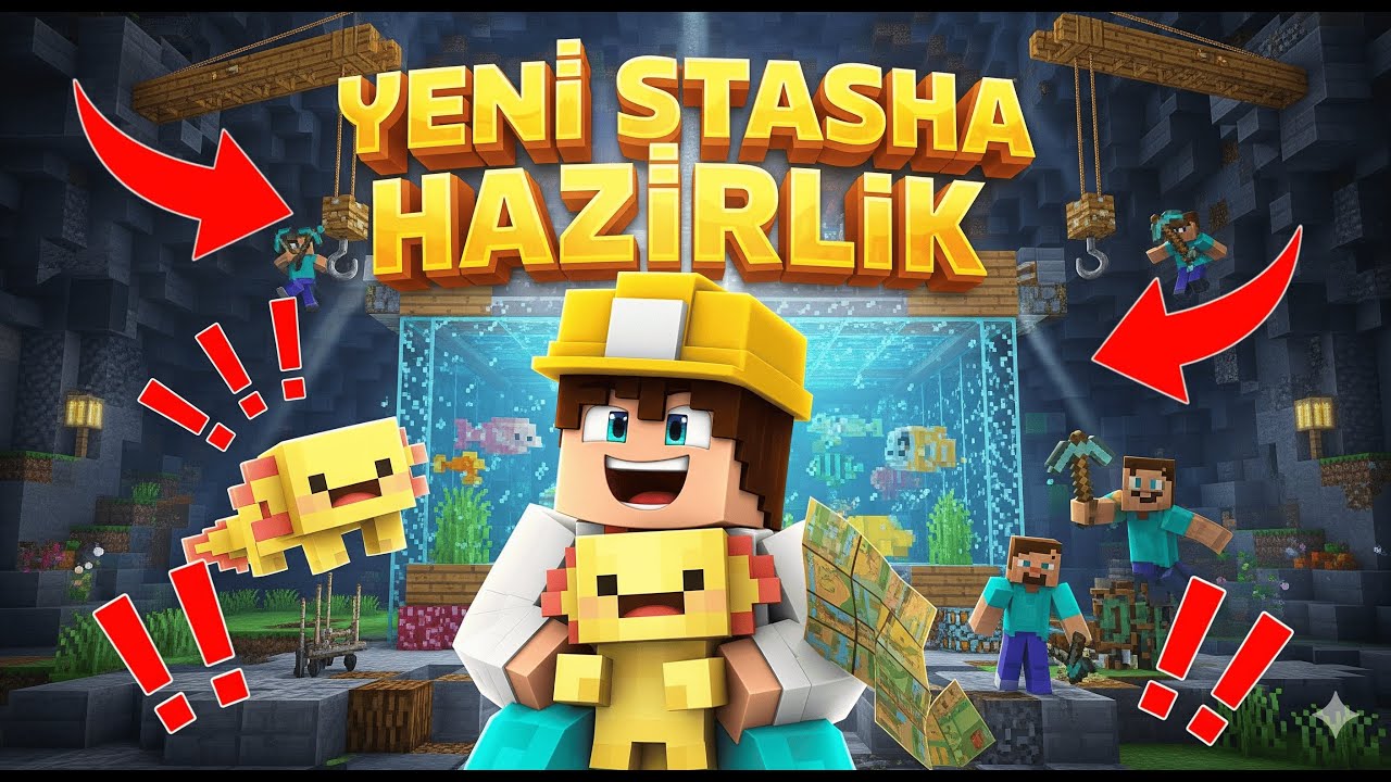 Minecraft SMP 💢 Aksolotuma Akvaryum Yapıyorum (Portrait)