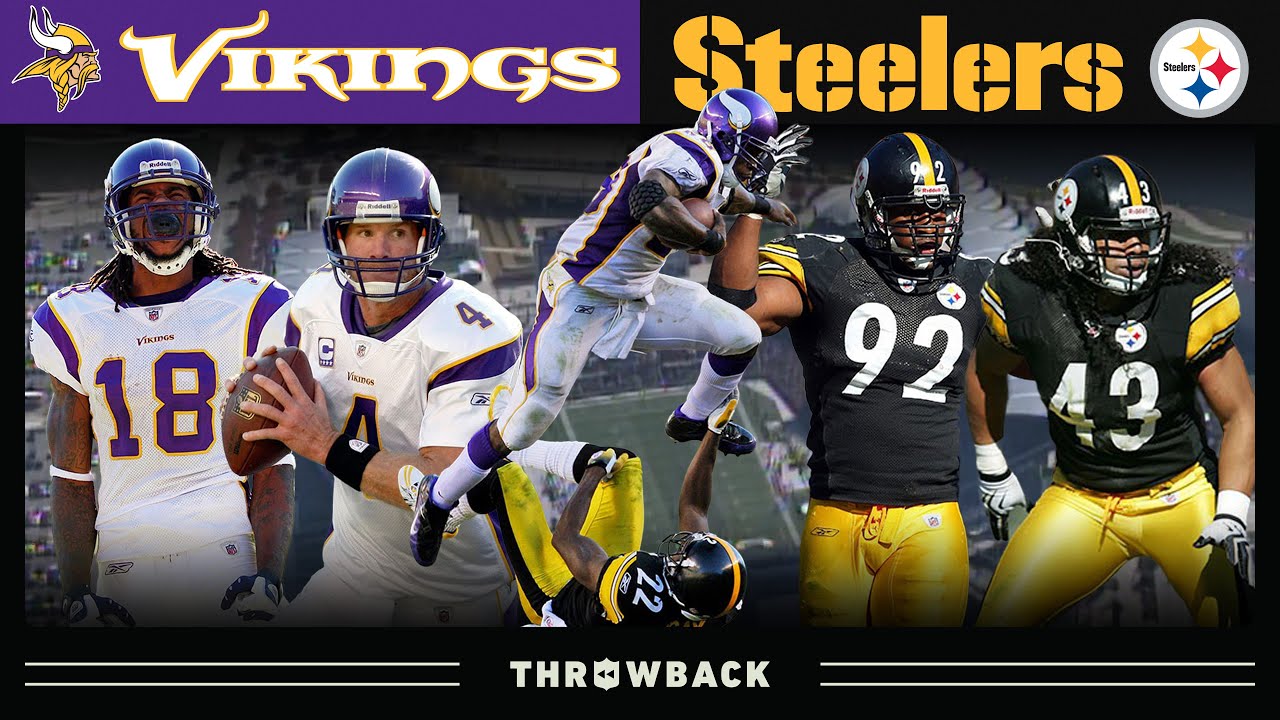 Favre's Undefeated Squad Comes to the Defending Champs' Home! (Vikings vs. Steelers 2009, Week 7)