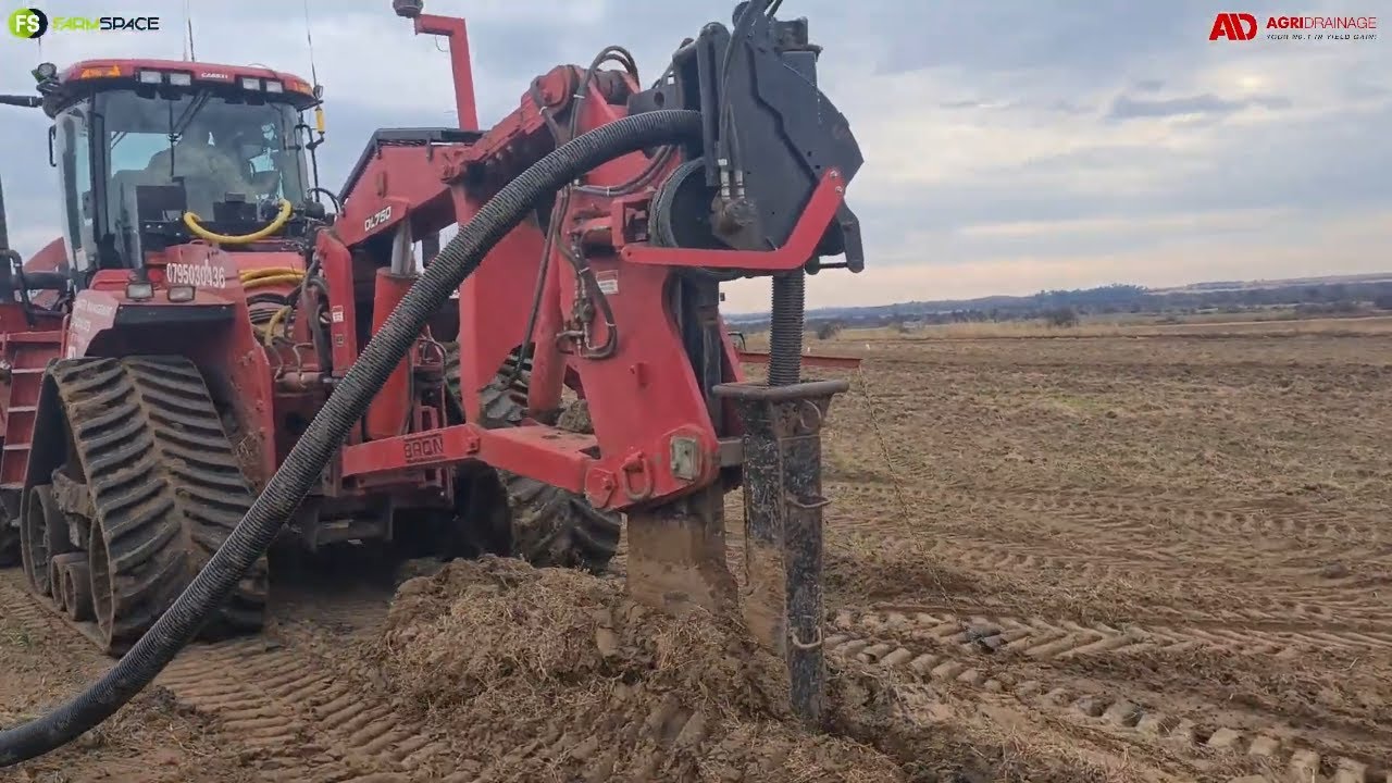 Ons kyk na 'n dreineringstelsel saam met Agri Drainage. Wat is die basics?