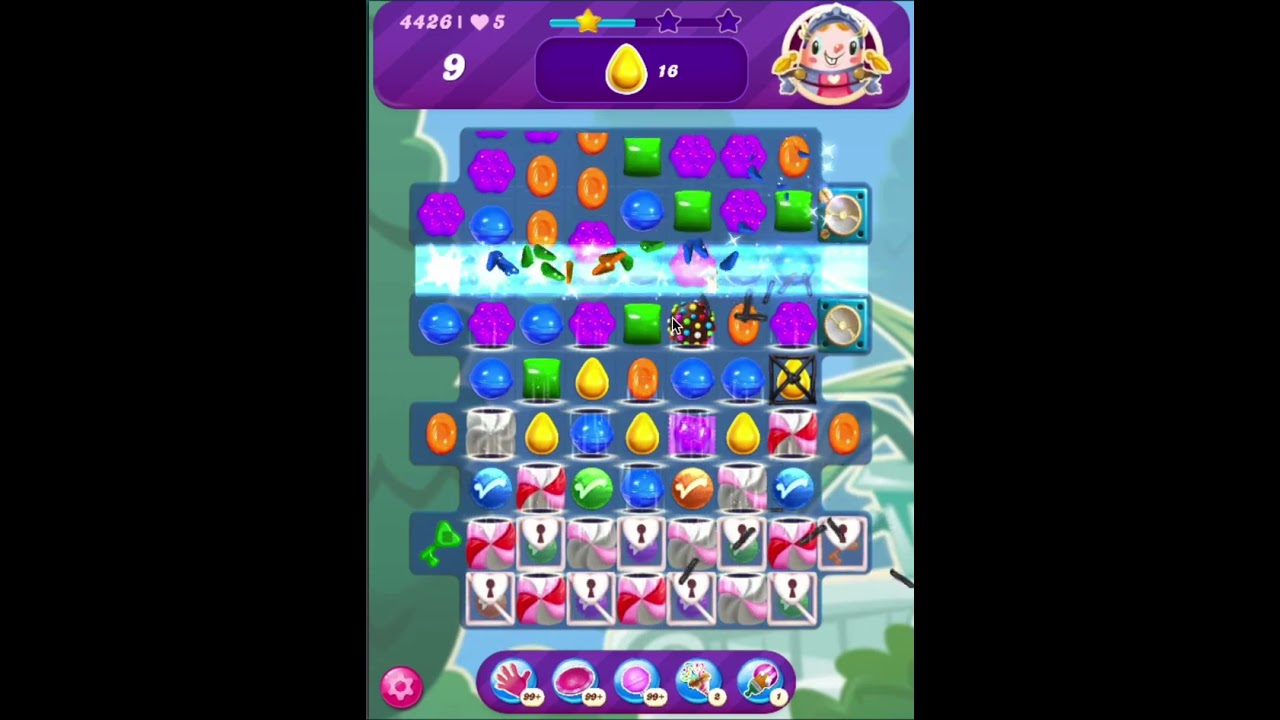 Candy Crush Level 4426 (no boosters, 3 stars)