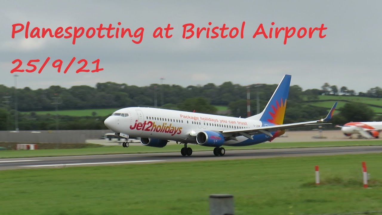 Planespotting at Bristol Airport on the 25/9/21