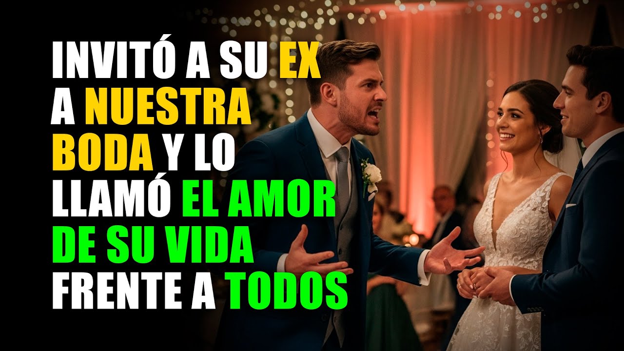 Mi PROMETIDA Llamó “el AMOR DE SU VIDA” a Su EX en Nuestra BODA y lo Que Pasó Fue INCREÍBLE
