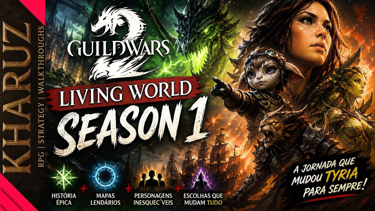 Guild Wars 2: Living World Season #5 A Quiet Celebration | Full Story 4K ENG Spear Amalgam