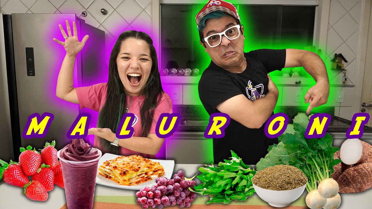 COMENDO COMIDAS COM A LETRA DO NOME POR 24 HORAS!!!