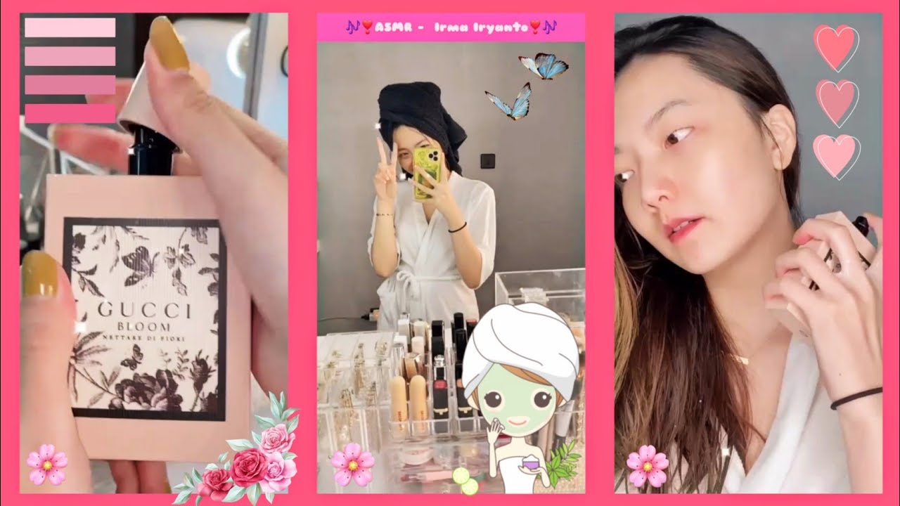 Skin Care Routine~ASMR || 🧼🌸🚿 Compilation - @irma.iryanto3❣ [1/4]