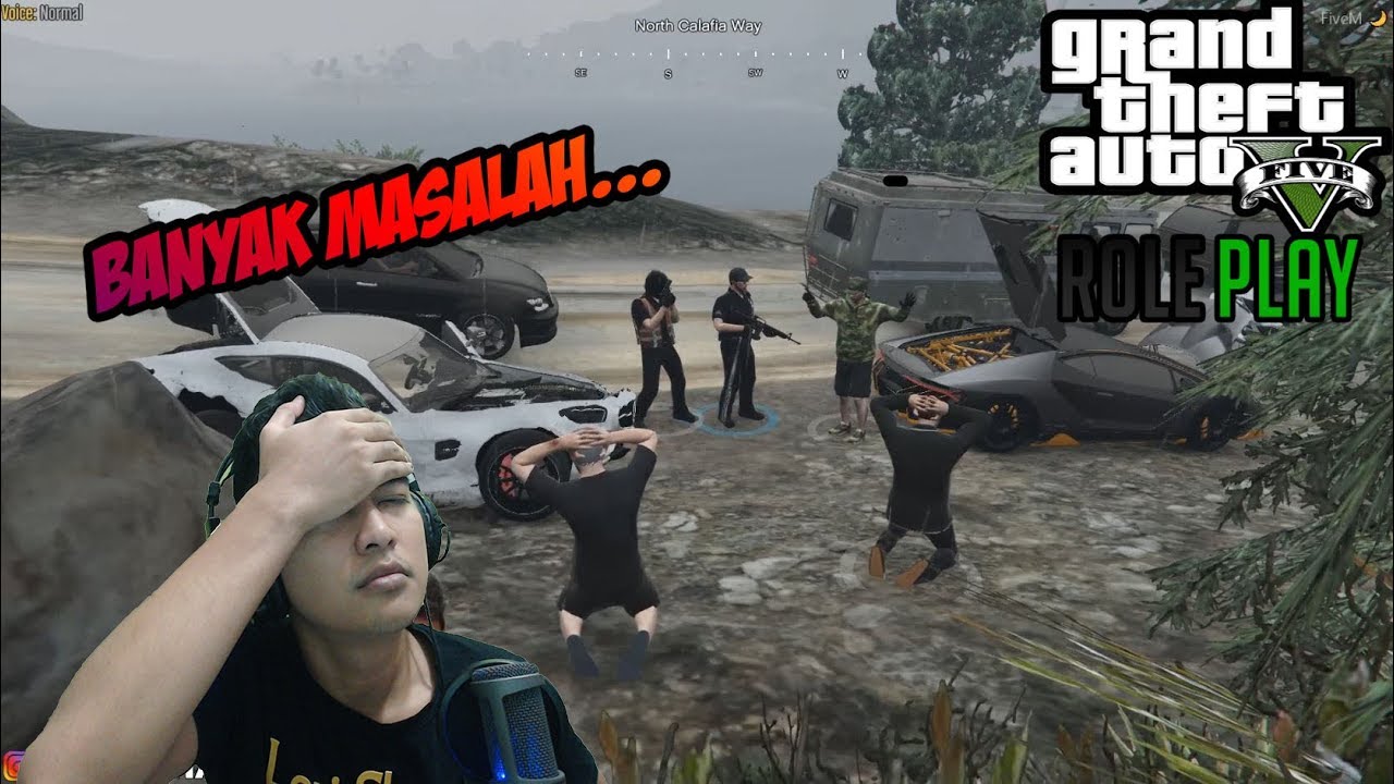 CUMA MAU JALAN2 AJA KOK - GTA 5 ROLEPLAY Indonesia #1