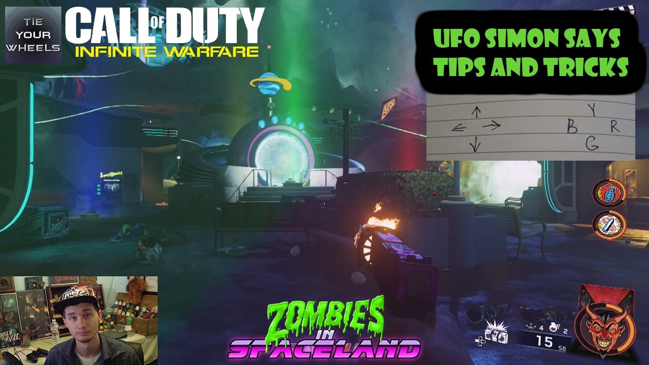 UFO Step Tips Simon Says - Zombies In Spaceland