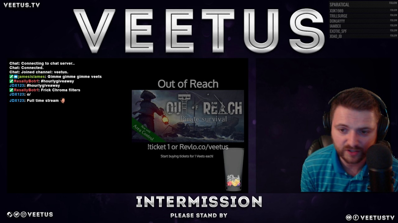 Veetus announces goal for full-time streamer!