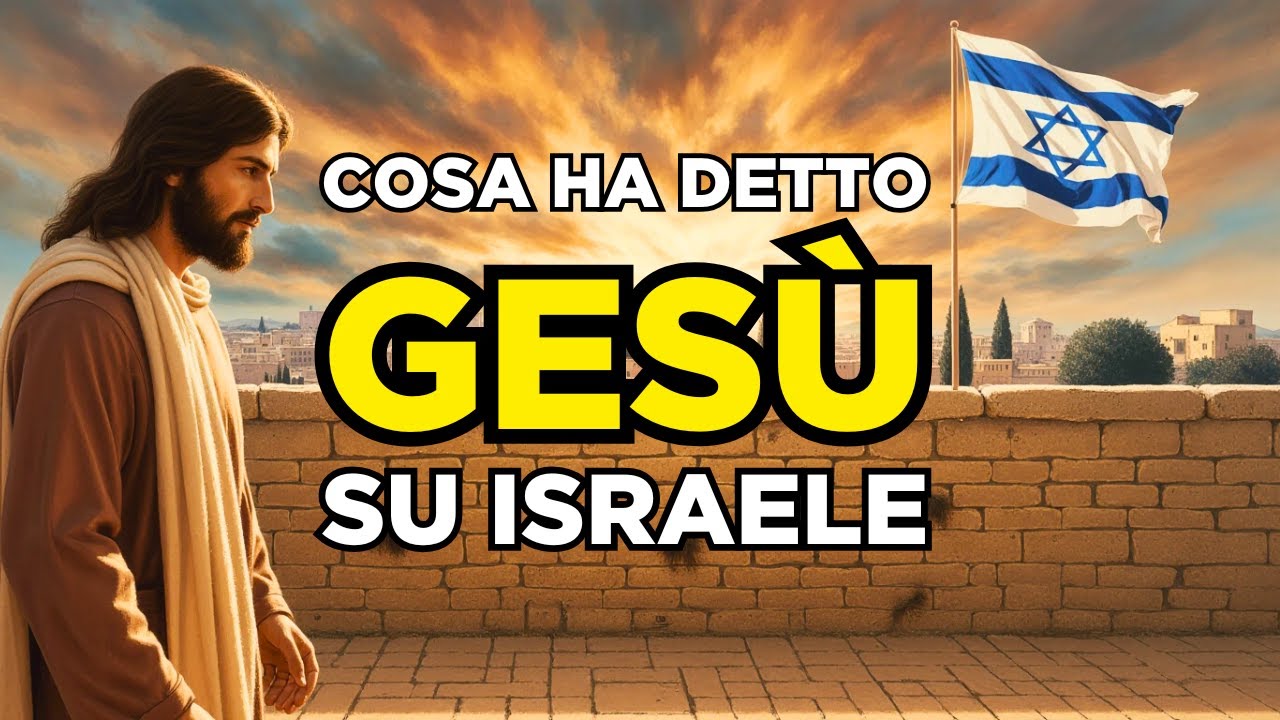 Cosa disse GES&Ugrave; su ISRAELE: Profezie, Rimproveri, Promesse e Scopo | Racconto Biblico