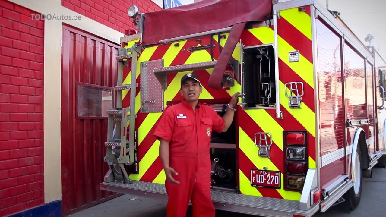 Conoce la autobomba SPARTAN de los bomberos de COMAS N° 124 - 22/05/2016