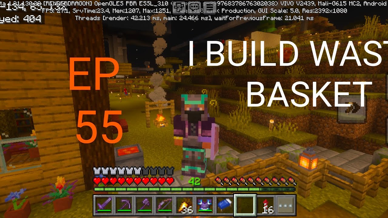 I build waste basket EP 55 