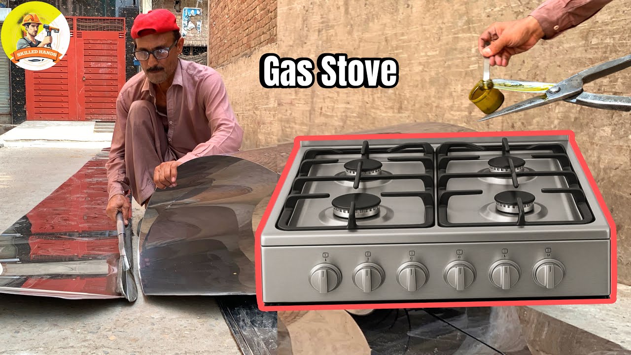 Amazing Manufacturing Process of Stainless Steel Gas Stove | How Gas Stove are made?