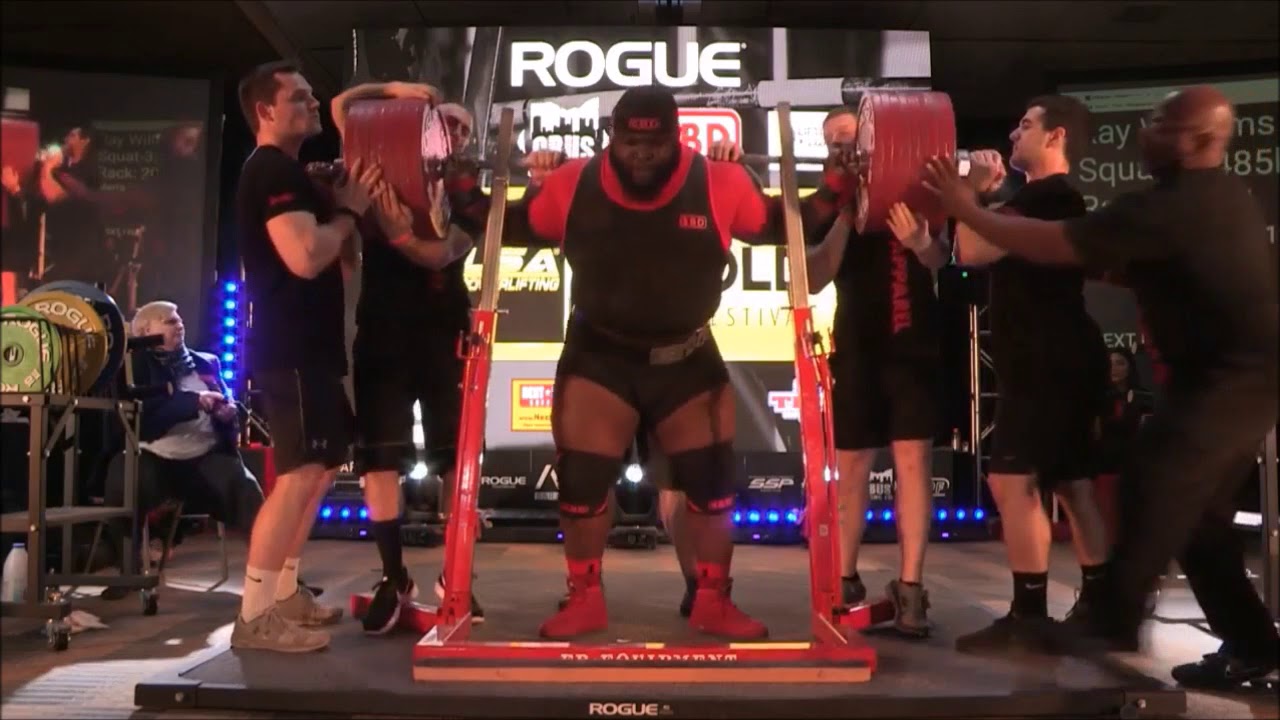 Ray Williams, 2018 Arnold, Record Squat and All Lifts