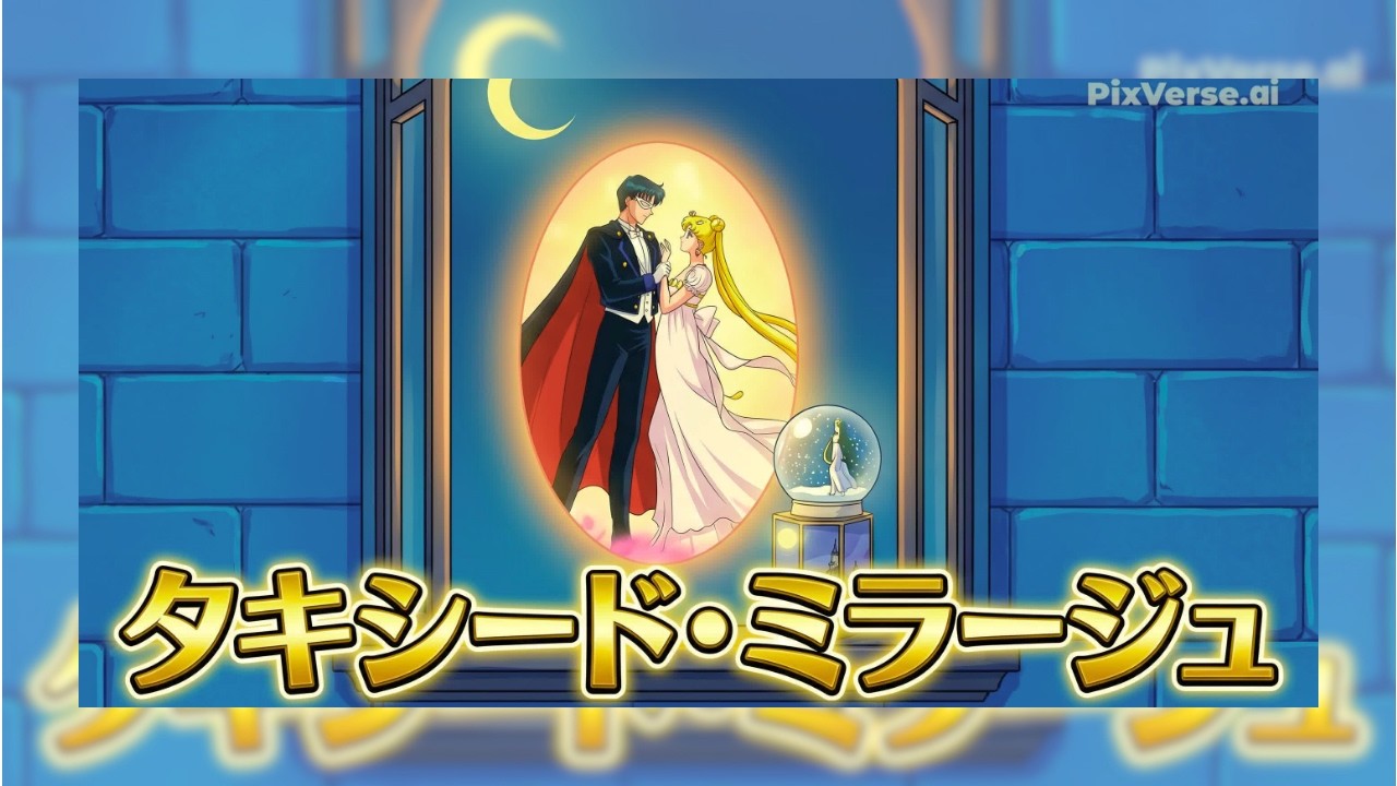 【Sailor moon】Tuxedo・Mirage VocalVer/タキシード・ミラージュ日本語Ver