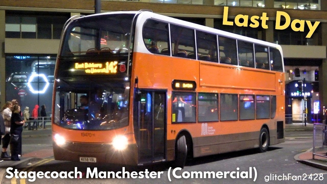 Farewell to Stagecoach Manchester: Final Hours of Commercial Service