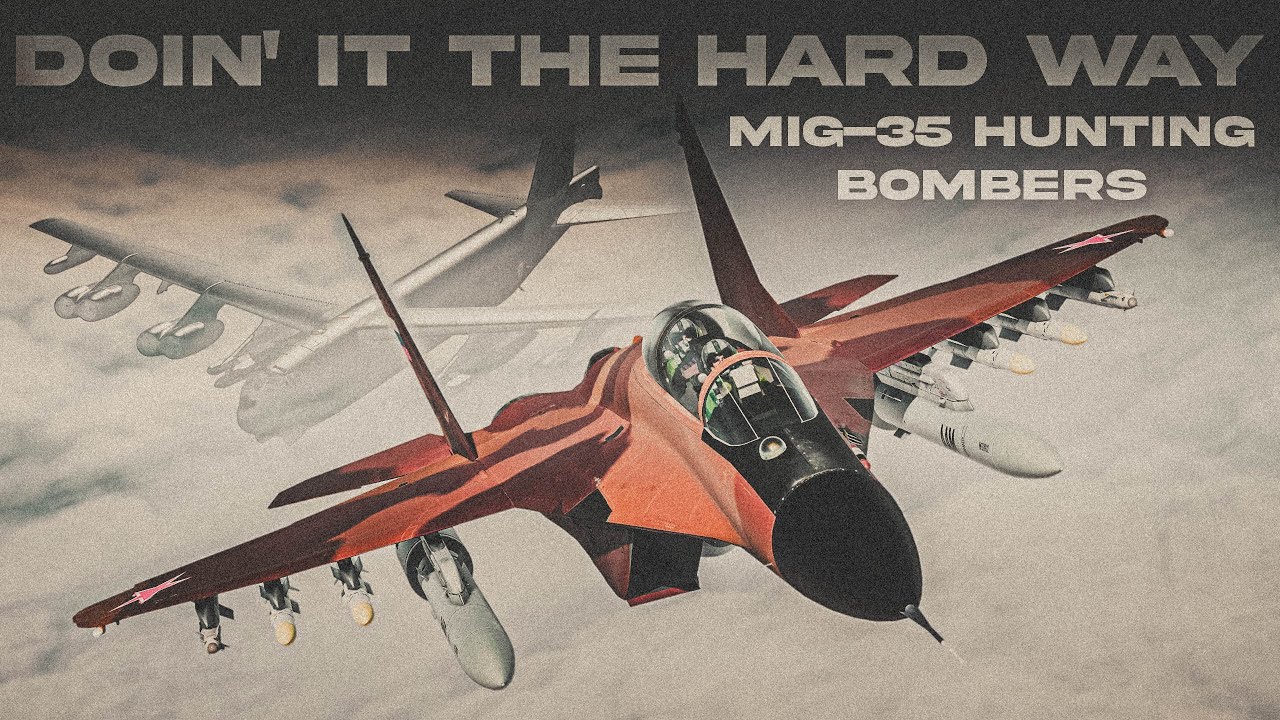 Novator KS-172 Long Range Missile | MIG-35 BOMBERS KILLER | Intercepting Enemy Bombers | DCS World