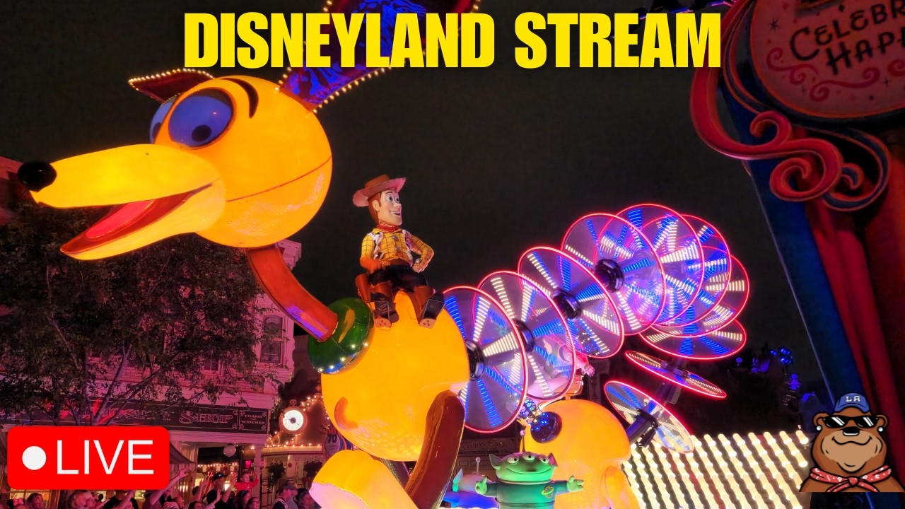 🔴 Live: Wednesday Stream at Disneyland! Paint the Night Parade, Wondrous Journeys & Rides - 04/15/26