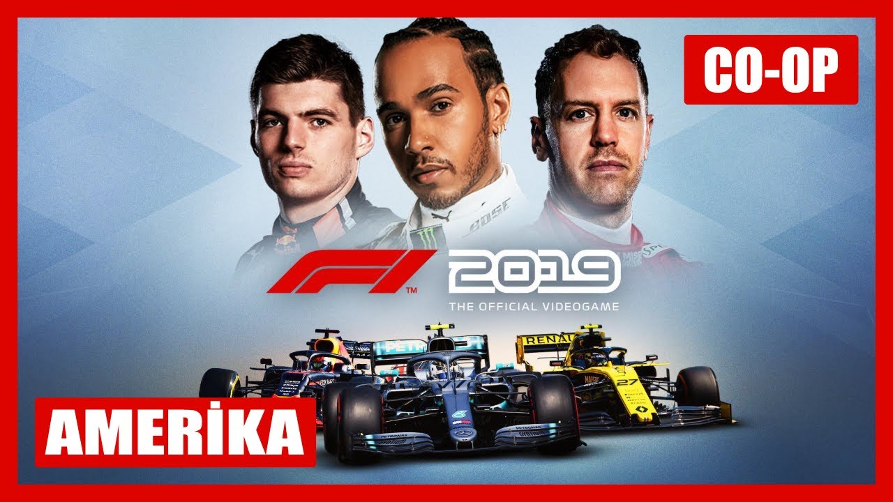AMERİKA GP! | F1 2019 | Co-Op Sezon | 1. Sezon 19. Yarış | %70AI + Klavye
