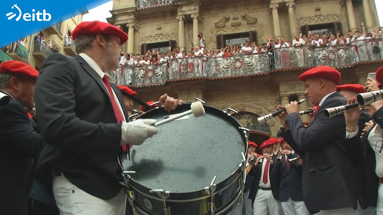 'La Biribilketa', el primer compás de las fiestas de San Fermín