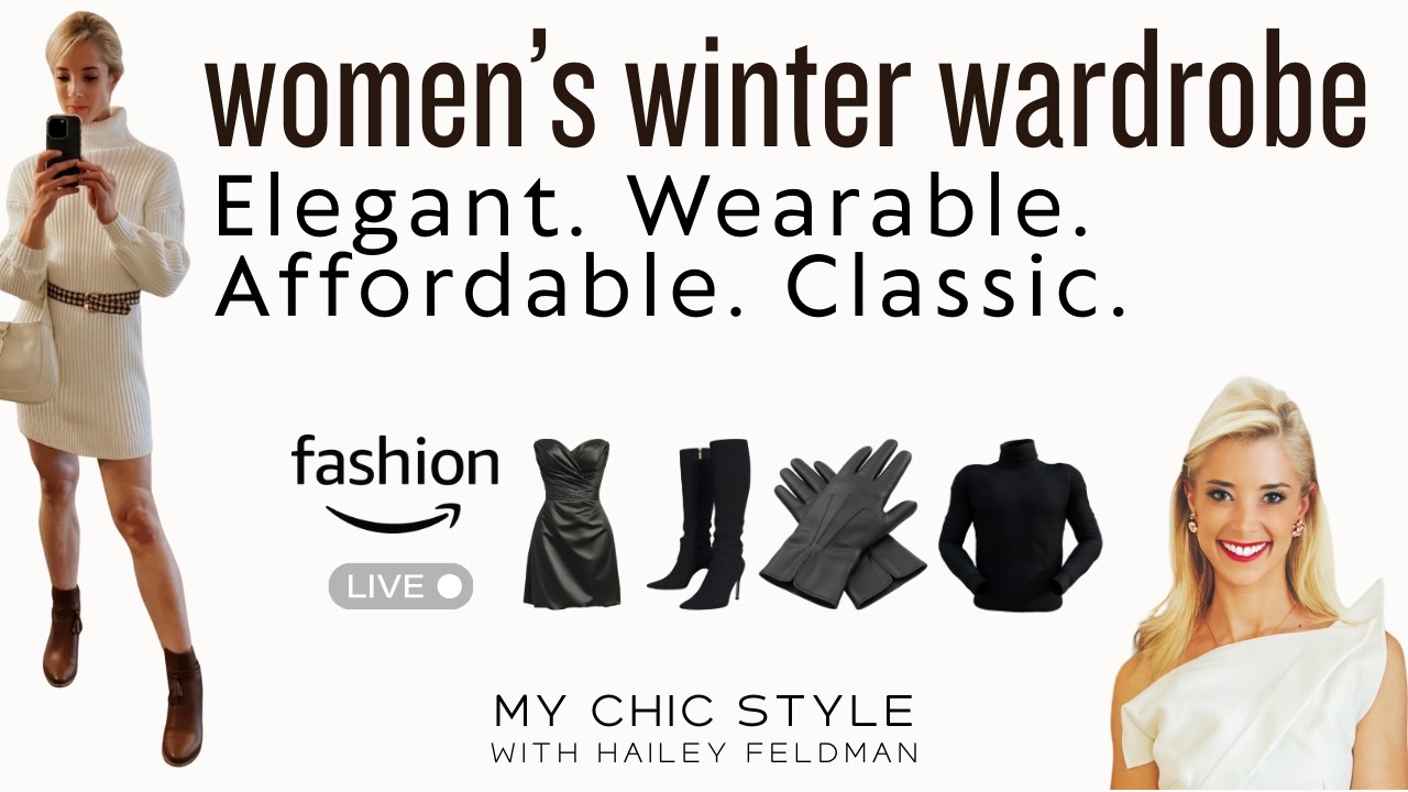 Winter Capsule Wardrobe '26: Outfits She'll Wear | Classic, Elegant, Affordable Outfits Styled Live
