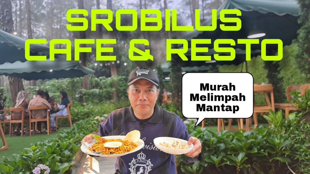 STROBILUS CAFE & RESTO, HARGA MURAH, PORSI BANYAK TEMPAT NYAMAN SAMPAI ANTRI GAESS #strobilus #cafe