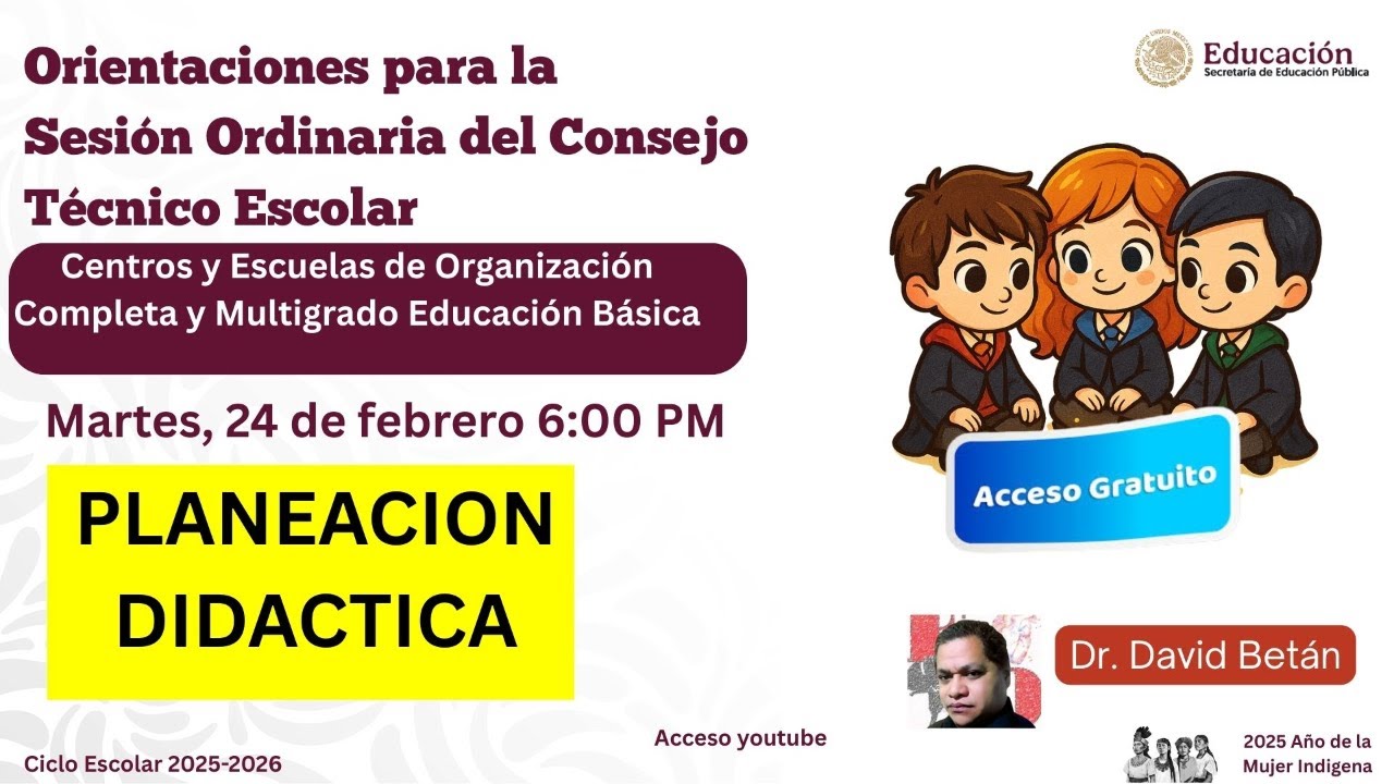 PLANEACION DIDACTICA / Consejo Técnico Escolar