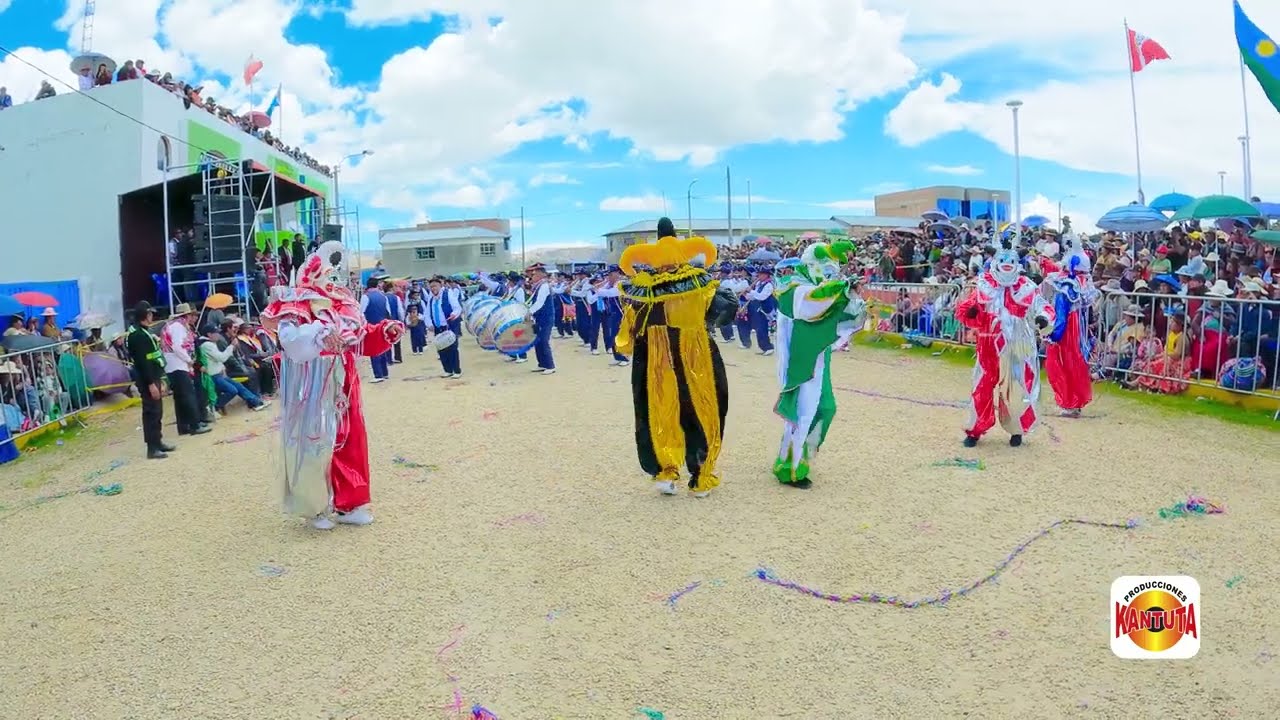 Tarkeada Municipal de Huancané | Carnavales en C.P. Tiquitiqui 2025 | Comunidad Quispelacaya / 4K