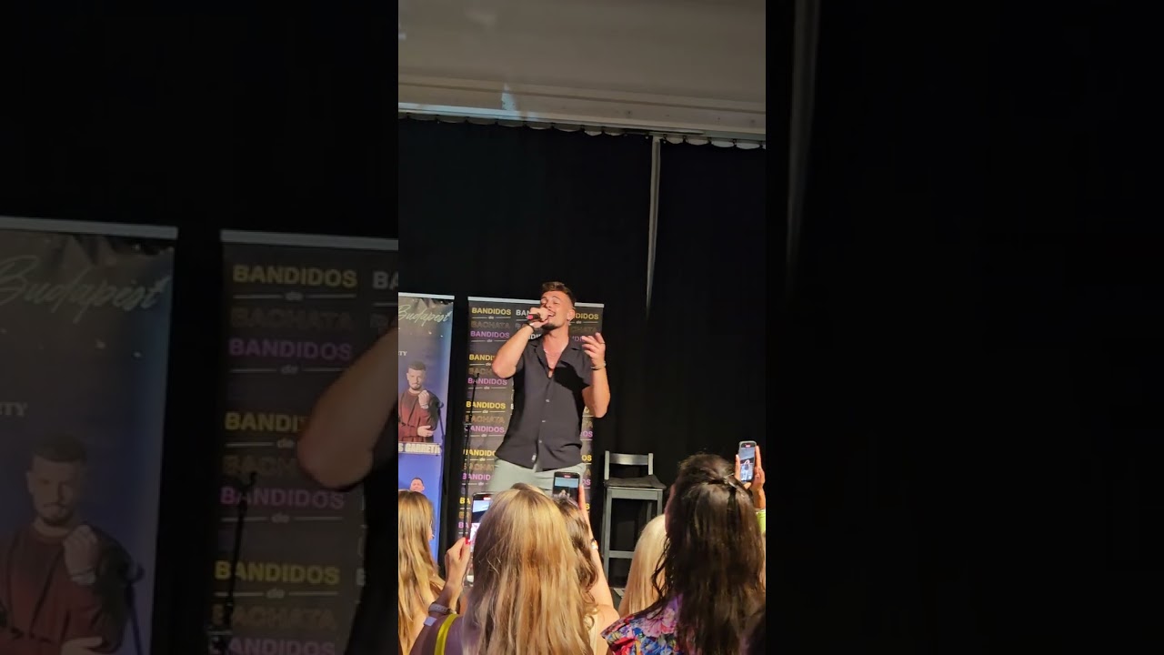 Sebas Garreta - Si No Estás / Budapest 2024 #sebasgarreta #bachata #latinmusic