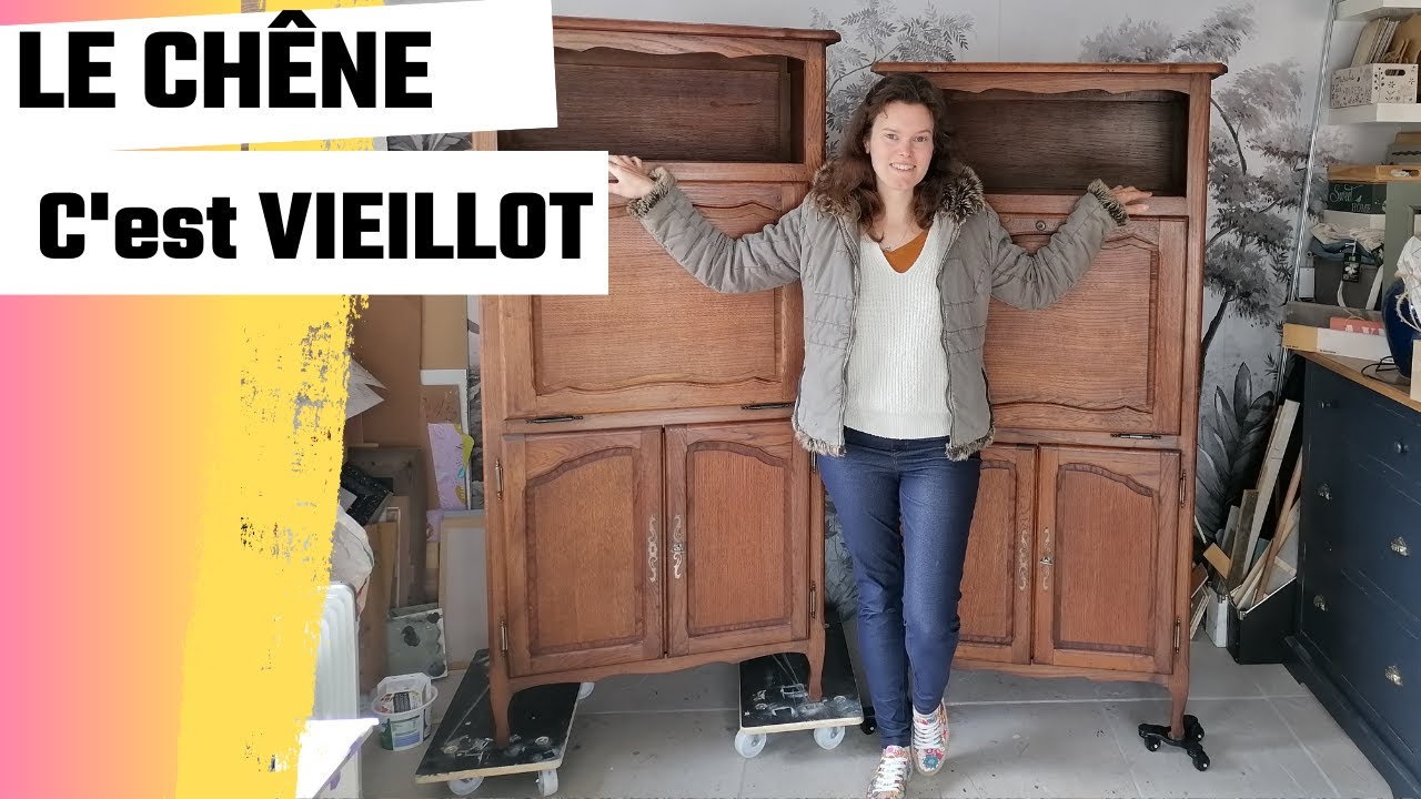 Restauration de MEUBLES en bois de CHENE
