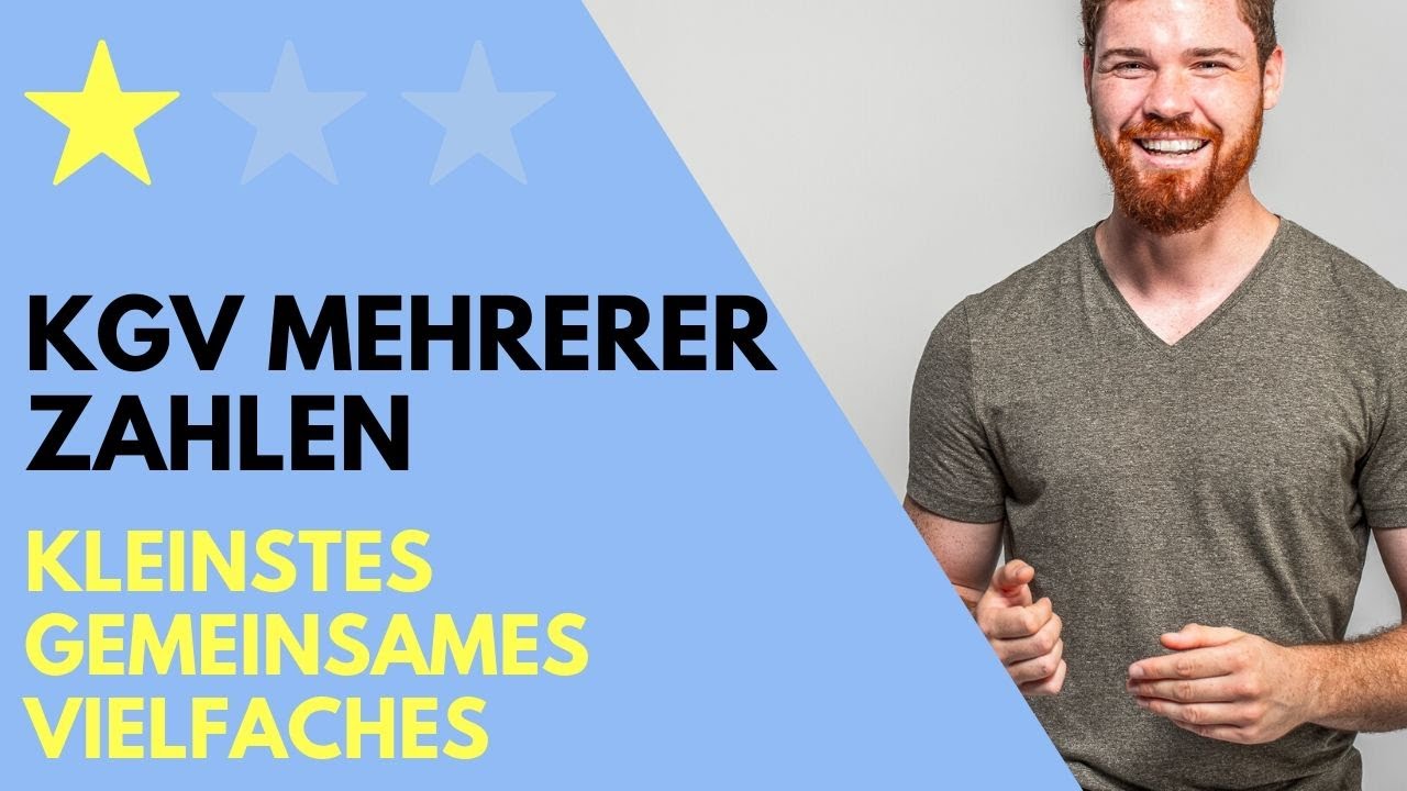 kgV mehrere Zahlen bestimmen, kleinstes gemeinsames Vielfaches, Primfaktorzerlegung