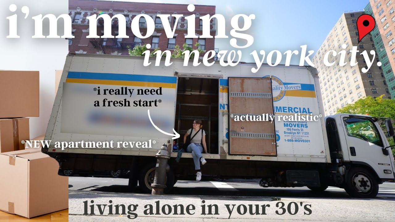 MOVING OUT of my tiny NYC studio apartment 🥹 *NEW apartment reveal*